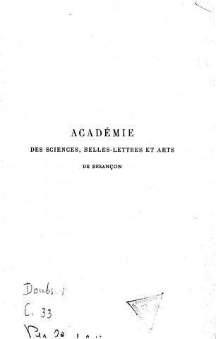 01/01/1910 - Procès verbaux et mémoires [Texte imprimé] /