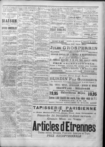 24/12/1899 - La Franche-Comté : journal politique de la région de l'Est