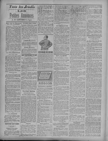 14/09/1920 - La Dépêche républicaine de Franche-Comté [Texte imprimé]