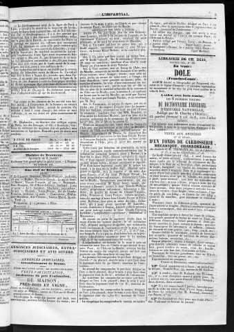 08/01/1846 - L'Impartial [Texte imprimé] : feuille politique, littéraire et commerciale de la Franche-Comté