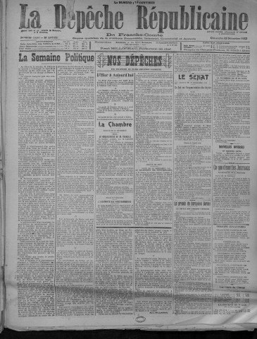 23/12/1923 - La Dépêche républicaine de Franche-Comté [Texte imprimé]