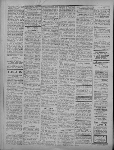 18/05/1920 - La Dépêche républicaine de Franche-Comté [Texte imprimé]