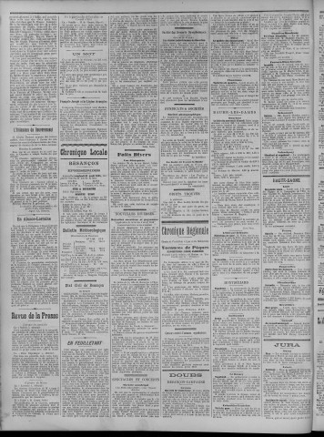 21/04/1911 - La Dépêche républicaine de Franche-Comté [Texte imprimé]