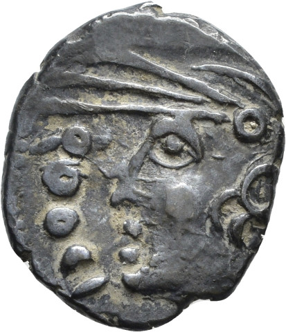 A.X52LAV.5 - pièce de monnaie ; quinaire