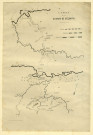 Carte de la guerre de Séquanie. 10 kilomètres. [Document cartographique] , Besançon : impr. lith. Dodivers, 1800/1899