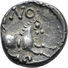 A.X52LAV.17 - pièce de monnaie ; quinaire