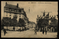 Besançon. - Avenue Carnot - Hôtel des Bains [image fixe] , 1904/1910