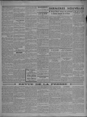 02/01/1934 - Le petit comtois [Texte imprimé] : journal républicain démocratique quotidien