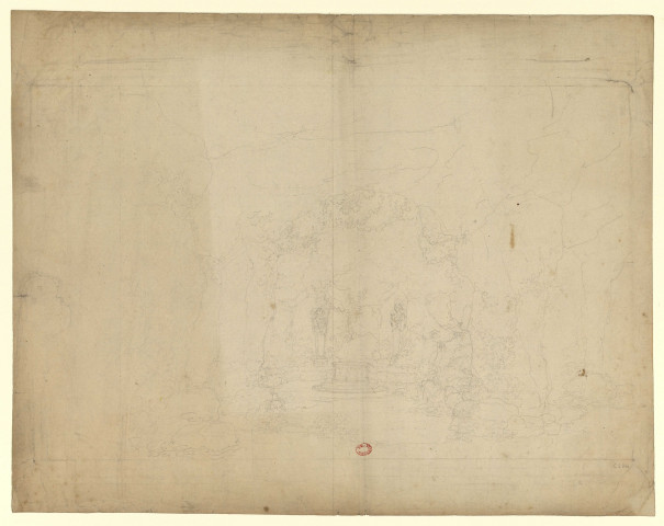 Grotte [Dessin] , 1750-1799