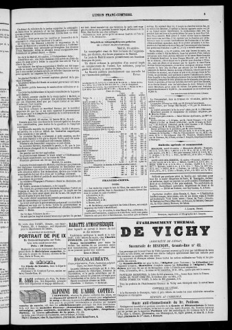 15/10/1868 - L'Union franc-comtoise [Texte imprimé]