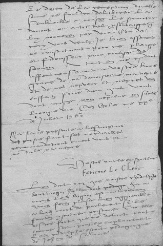 Ms Granvelle 103 - Supplément à la correspondance de Simon Renard, de Jacques de Saint-Mauris, prieur de Bellefontaine, et de Maximilien Morillon. 20 juillet 1560-3 avril 1604