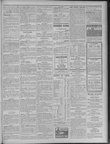 20/11/1909 - La Dépêche républicaine de Franche-Comté [Texte imprimé]