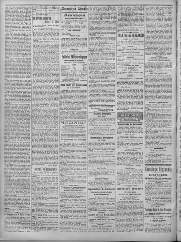 22/11/1913 - La Dépêche républicaine de Franche-Comté [Texte imprimé]