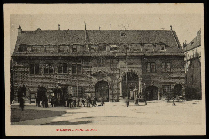 Besançon - Besançon - L'Hôtel-de-Ville. [image fixe] , 1904/1930