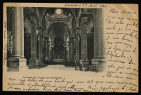 Besançon - Intérieur de l'Eglise de la Madeleine. [image fixe] , 1897/1901