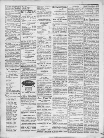 14/05/1924 - La Dépêche républicaine de Franche-Comté [Texte imprimé]