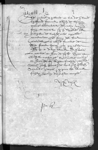 Comptes de la Ville de Besançon, recettes et dépenses, Compte de Claude Cabet (1er juin 1598 - 31 mai 1599)
