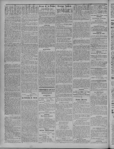 29/10/1907 - La Dépêche républicaine de Franche-Comté [Texte imprimé]