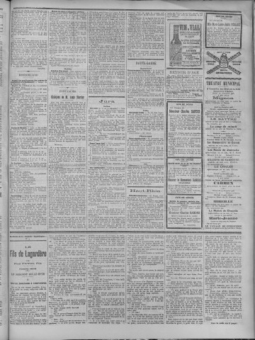 21/12/1908 - La Dépêche républicaine de Franche-Comté [Texte imprimé]