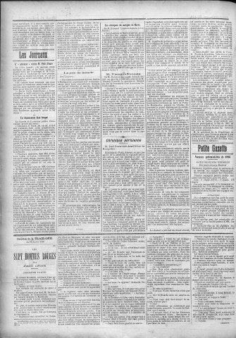 16/07/1896 - La Franche-Comté : journal politique de la région de l'Est