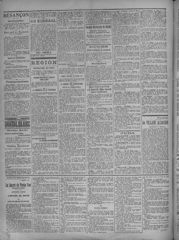 12/12/1918 - La Dépêche républicaine de Franche-Comté [Texte imprimé]