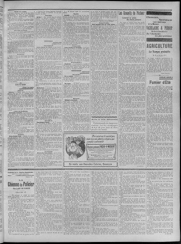 13/08/1911 - La Dépêche républicaine de Franche-Comté [Texte imprimé]