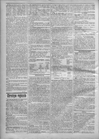 31/05/1891 - La Franche-Comté : journal politique de la région de l'Est