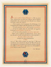 1er Mai 1941. FETE NATIONALE DU TRAVAIL, affichette