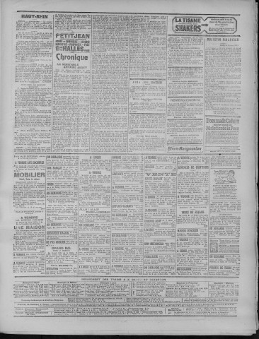 08/03/1923 - La Dépêche républicaine de Franche-Comté [Texte imprimé]