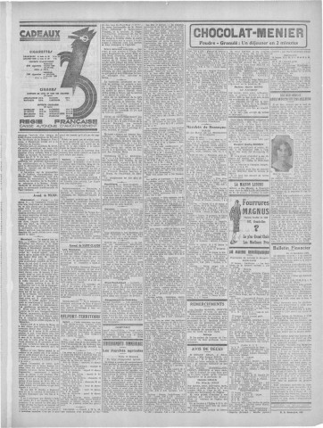 18/12/1929 - Le petit comtois [Texte imprimé] : journal républicain démocratique quotidien