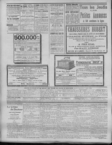 13/07/1921 - La Dépêche républicaine de Franche-Comté [Texte imprimé]
