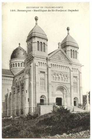 Besançon - Basilique de St-Ferjeux (façade) [image fixe] , Besançon : L. Gaillard-Prêtre, 1912/1916