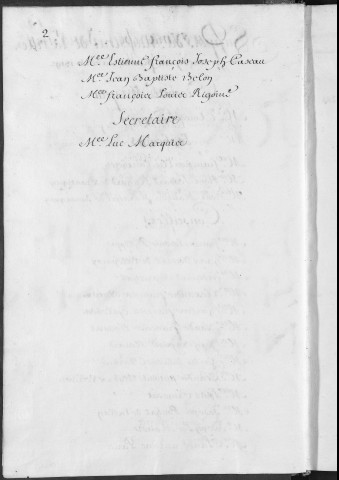 Registre des délibérations municipales 1er janvier - 31 décembre 1719