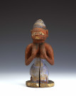 statuette Yoruba - sculpture yoroubastatuette de femme agenouillée