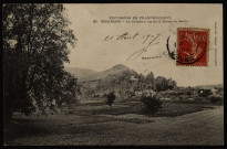 Besançon - Le Calvaire, vu de la Route de Beure [image fixe] , Besançon : Teulet, édit. - (Plaques Jougla), 1904/1907