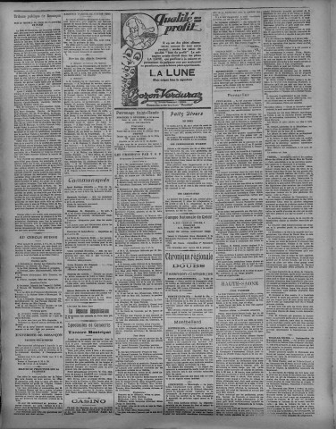13/11/1925 - La Dépêche républicaine de Franche-Comté [Texte imprimé]