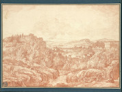 13 - Vue de Caprarola d'après Hubert Robert , [Italie], [circa 1765]