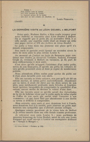 05/1951 - Bulletin / Société des amis de Léon Deubel