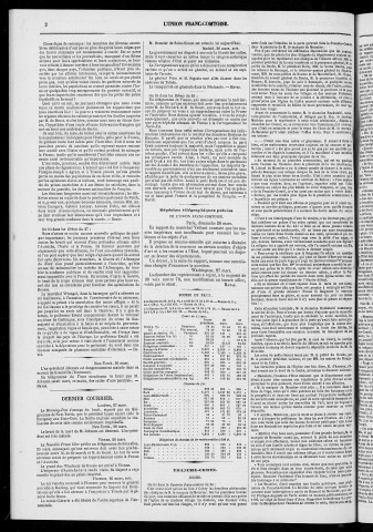28/03/1869 - L'Union franc-comtoise [Texte imprimé]