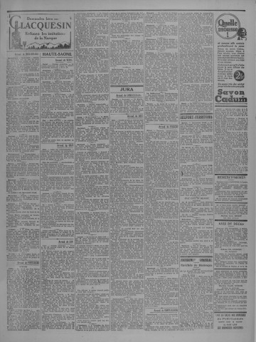 23/11/1932 - Le petit comtois [Texte imprimé] : journal républicain démocratique quotidien