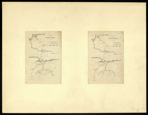 Carte de la guerre de Séquanie. 10 kilomètres. [Document cartographique] , Besançon : impr. lith. Dodivers, 1800/1899