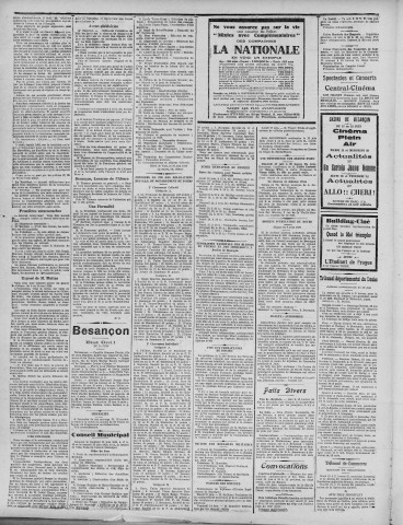 11/06/1929 - La Dépêche républicaine de Franche-Comté [Texte imprimé]
