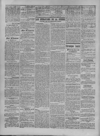 18/03/1916 - La Dépêche républicaine de Franche-Comté [Texte imprimé]