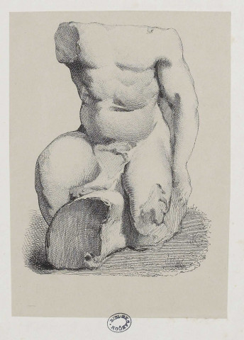 [Statue de Bacchus qui ornait la fontaine de Bacchus à Besançon] [image fixe] , 1700/1799
