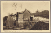 Besançon. - Les Remparts à la Porte d'Arène - [image fixe] , Mulhouse : Imp. Edit. Braun & Cie, Mulhouse-Dornach, 1904/1931