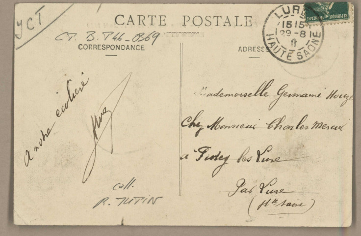 Besançon - Fêtes des 13, 14 et 15 Août 1910 - Escorte du Président. [image fixe] , 1904/1911