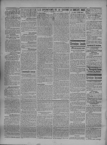 19/07/1915 - La Dépêche républicaine de Franche-Comté [Texte imprimé]