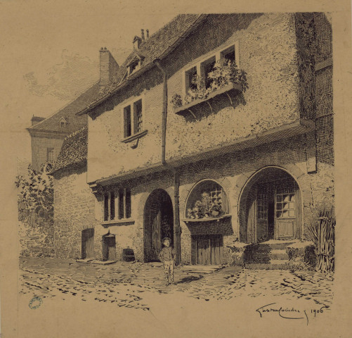 Rue d'Arènes n° 44