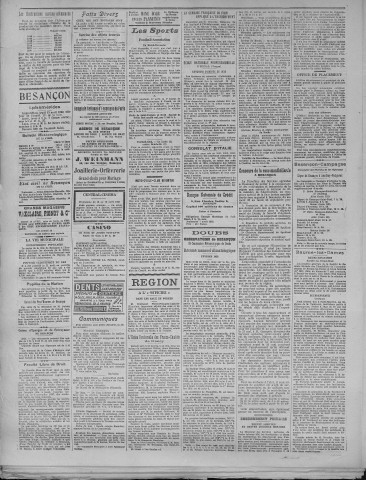 13/04/1922 - La Dépêche républicaine de Franche-Comté [Texte imprimé]