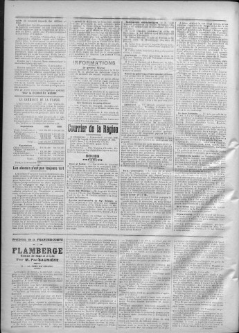 17/11/1889 - La Franche-Comté : journal politique de la région de l'Est